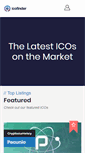 Mobile Screenshot of icofinder.com